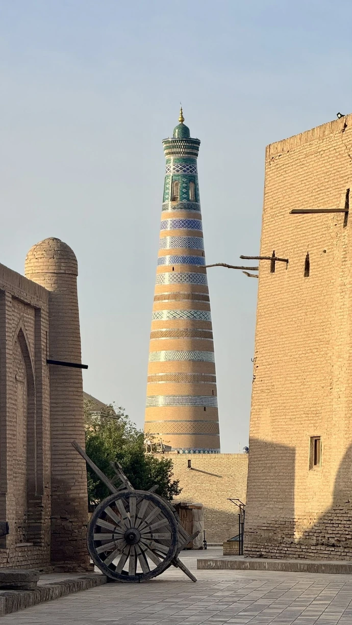 khiva sunrise