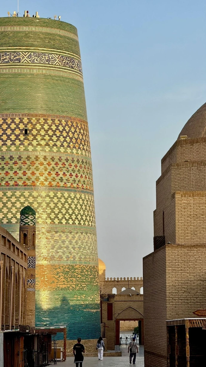 khiva sunset